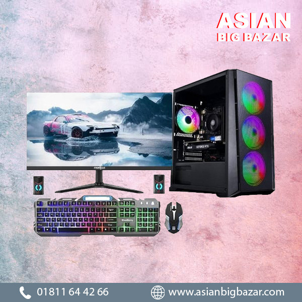 Desktop PC Core i3 4th Gen 8GB RAM 19" China Monitor