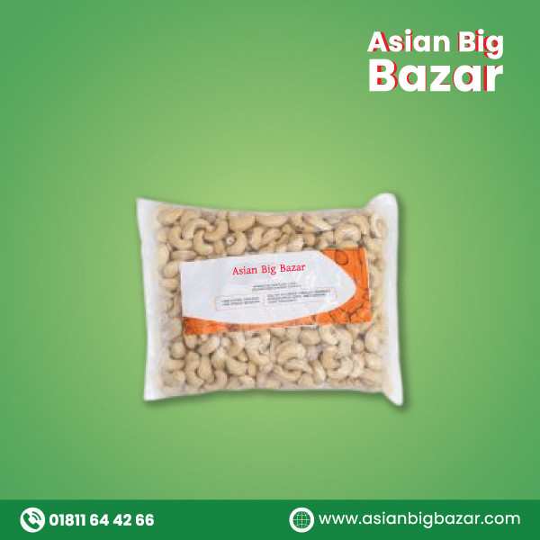 কাজু বাদাম জাম্বু সাইজ /Cashew Nut Jambu Size (৫০০ গ্রাম)